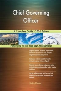 Chief Governing Officer A Complete Guide - 2020 Edition
