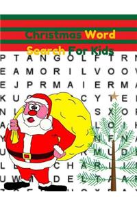 Christmas Word Search For Kids