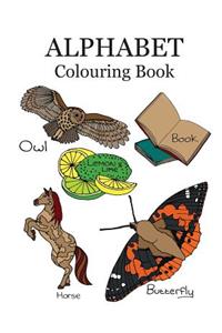 Alphabet Colouring Book
