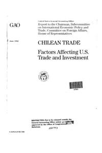 Chilean Trade: Factors Affecting U.S. Trade and Investment