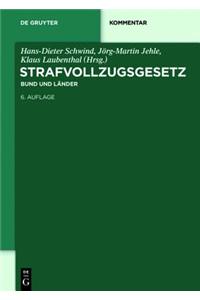 Strafvollzugsgesetz: Bund Und LÃ¤nder