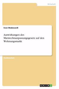 Auswirkungen des Mietrechtsanpassungsgesetz auf den Wohnungsmarkt