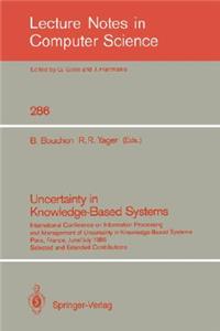 Uncertainty in Knowledge-Based Systems