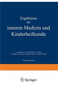 Ergebnisse Der Inneren Medizin Und Kinderheilkunde