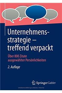 Unternehmensstrategie - Treffend Verpackt