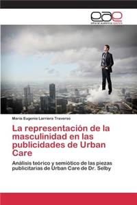 representación de la masculinidad en las publicidades de Urban Care