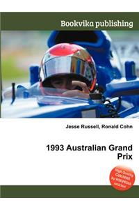 1993 Australian Grand Prix