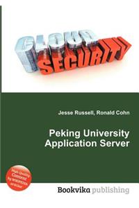 Peking University Application Server