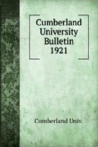 Cumberland University Bulletin
