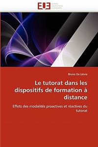 Le Tutorat Dans Les Dispositifs de Formation � Distance