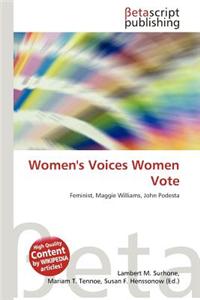 Women's Voices Women Vote