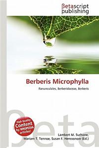 Berberis Microphylla