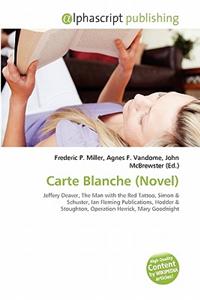 Carte Blanche (Novel)