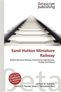 Sand Hutton Miniature Railway
