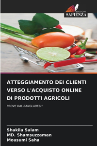 Atteggiamento Dei Clienti Verso l'Acquisto Online Di Prodotti Agricoli