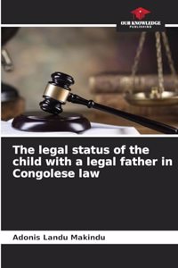 legal status of the child with a legal father in Congolese law