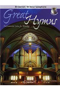GREAT HYMNS: Bb Clarinet/Bb Tenor Saxophone, Instrumental Solos for Worship