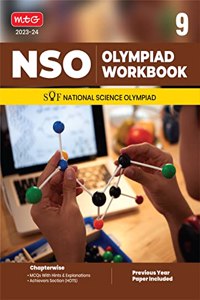 MTG National Science Olympiad (NSO) Workbook for Class 9 - Quick Recap, MCQs, Previous Years Solved Paper and Achievers Section - SOF Olympiad Preparation Books For 2023-2024 Exam ANIL AHLAWAT