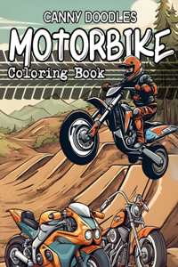 Canny Doodles Motorbike Coloring Book