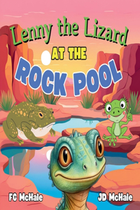 Lenny the Lizard at the Rock Pool