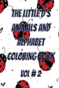 little d's animals and alphabet coloring book: vol # 2