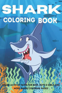 Shark coloring books