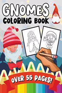 Gnomes Coloring Book