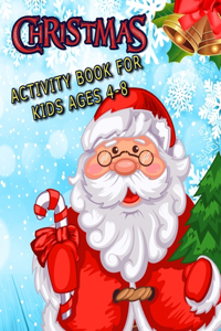 Christmas Activity Book for Kids Ages 4-8