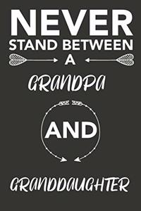 never stand between a grandpa and granddaughter