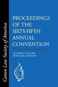 Proceedings of theSixty-Fifth Annual Convention