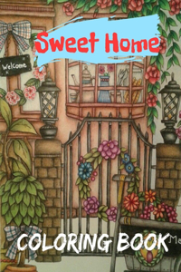 Sweet Home Coloring Book