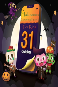 Halloween Coloring Book For Kids