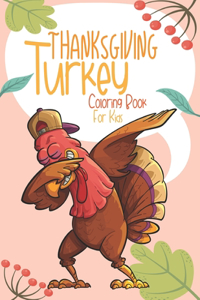 Thanksgiving Turkey Coloring Book for Kids