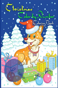 Christmas Color By Number Coloring Book