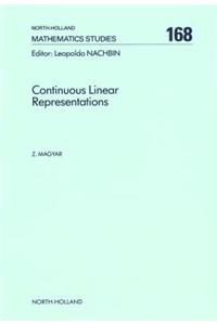 Continuous Linear Representations