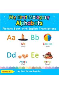 My First Malagasy Alphabets Picture Book with English Translations