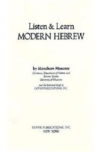 Listen & Learn Modern Hebrew