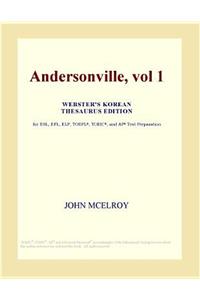 Andersonville, Vol 1 (Webster's Korean Thesaurus Edition)