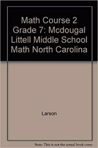 McDougal Littell Middle School Math North Carolina: Students Edition Course 2 2004