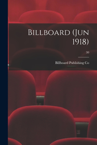Billboard (Jun 1918); 30
