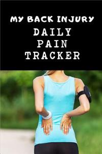 My Back Injury Daily Pain Tracker