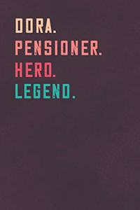 Dora. Pensioner. Hero. Legend.