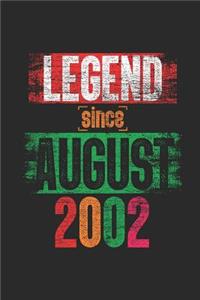 Legend Since August 2002