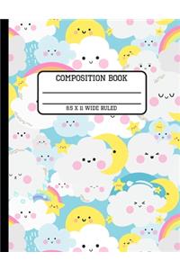 Composition Book Wide Ruled