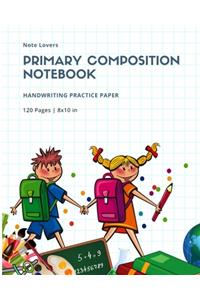 Primary Composition Notebook - Handwriting Practice Paper