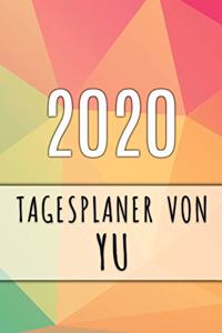 2020 Tagesplaner von Yu