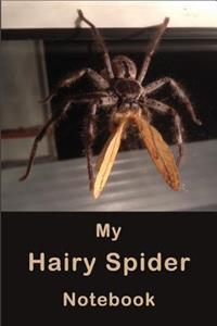 My Hairy Spider Notebook