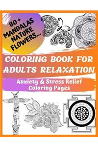 Coloring Book for Adults Relaxation