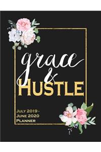 Grace & Hustle, July 2019-June 2020 Planner
