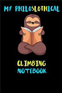 My Philoslothical Climbing Notebook